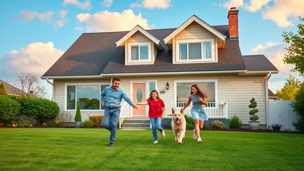 Well-maintained Langley home with a secure new roof, family playing happily in the backyard